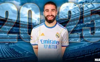 Cavarjal gia hạn hợp đồng thêm 4 năm với Real Madrid
