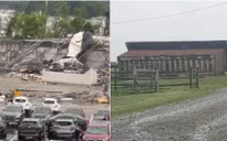 Lốc xoáy dữ dội hiếm gặp tràn qua miền Đông Pennsylvania, ít nhất 5 người bị thương