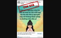 Thông tin “Giờ giới nghiêm của Hà Nội sẽ tính từ 18h tối nay” là tin giả