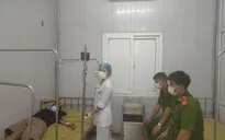 4 chiến sĩ công an hiến máu cứu một tội phạm ma túy
