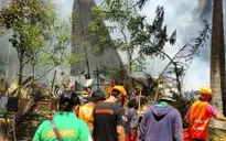 Rơi máy bay quân sự tại Philippines, ít nhất 17 người thiệt mạng
