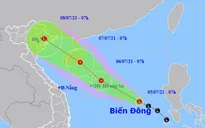 Áp thấp nhiệt đới trên Biển Đông có khả năng mạnh lên thành bão trong 24 giờ tới