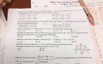 Vụ đề Toán đăng lên mạng: Lọt đề không phải lộ đề, xem xét trách nhiệm giáo viên coi thi
