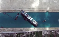 Tàu Ever Given rời kênh đào Suez