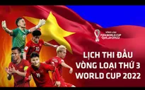 Lịch thi đấu vòng loại thứ 3 World Cup 2022 của ĐT Việt Nam