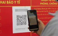 Vận động người dân khai báo y tế bằng mã QR