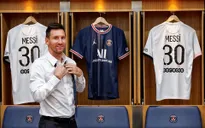Áo đấu của Messi ở PSG "cháy hàng" chỉ sau... 20 phút