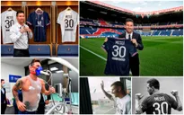 CHÙM ẢNH: Lionel Messi đến PSG ký hợp và ra mắt đội bóng mới