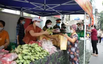 "Chợ 0 đồng" hỗ trợ người lao động gặp khó khăn trên địa bàn Hà Nội