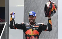 Tay đua Brad Binder về nhất tại GP Áo