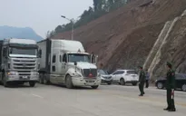 Hàng hóa vẫn tiếp tục thông quan tại cửa khẩu Tân Thanh