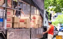 Lợi dụng luồng xanh, xe tải chở hơn 8 tấn bánh Trung thu nhập lậu