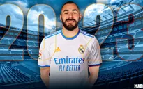 Real Madrid gia hạn hợp đồng với Karim Benzema