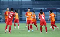 3 tân binh của ĐT Việt Nam hứng khởi tập luyện cùng đội U22
