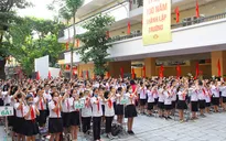 Học sinh Hà Nội dự lễ khai giảng chung, học trực tuyến từ ngày 6/9