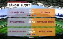 Lịch thi đấu và trực tiếp lượt trận đầu tiên bảng B: Saudi Arabia – Việt Nam, Nhật Bản – Oman | Vòng loại thứ 3 FIFA World Cup Qatar 2022