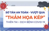 An toàn trước "thảm họa kép" thiên tai + COVID-19: Cần chú ý những gì?