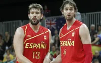 Anh em nhà Gasol chia tay đội tuyển bóng rổ Tây Ban Nha