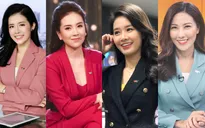 Khi các nữ MC, BTV xinh đẹp lại "biến hình" khác lạ trong loạt vest