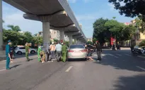 Nam thanh niên "thông chốt", tông gục CSGT