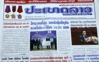 Báo chí Lào đưa tin bài đậm nét về chuyến thăm hữu nghị chính thức Chủ tịch nước Việt Nam