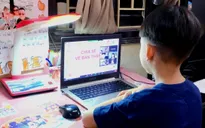 Tiết học trực tuyến của trẻ tiểu học ở TP Hồ Chí Minh không quá 25 phút
