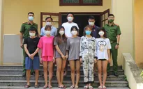 Bắt quả tang 9 đối tượng thuê nhà nghỉ "bay lắc" bất chấp dịch bệnh