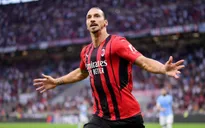 Ibrahimovic trở lại, AC Milan giành 3 điểm trước Lazio