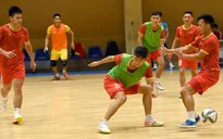 ĐT futsal Việt Nam hưng phấn trước trận gặp ĐT futsal Brazil