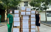 Thêm nhiều sản phẩm hỗ trợ chống dịch được gửi tới các y bác sỹ TP Hồ Chí Minh