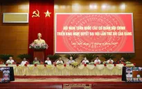 Tổng Bí thư Nguyễn Phú Trọng dự Hội nghị toàn quốc các cơ quan nội chính