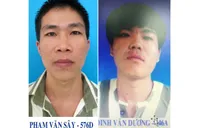 Bắt khẩn cấp 2 phạm nhân mang án giết người và cướp tài sản trốn khỏi trại giam