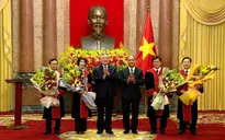 Chủ tịch nước trao quyết định bổ nhiệm Thẩm phán Tòa án nhân dân tối cao