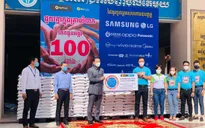 Doanh nghiệp Việt Nam hỗ trợ 100 tấn gạo cho người dân nghèo Campuchia