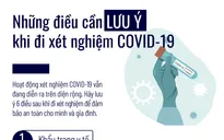 [Infographic] Những điều cần lưu ý khi đi xét nghiệm COVID-19