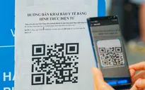Người dân Hà Nội đã dần quen với quét mã QR
