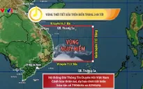 Áp thấp nhiệt đới cách Phú Yên, Bình Định 280-290 km, có thể mạnh lên thành bão trong 12 giờ tới