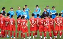 ĐT Việt Nam tăng cường rèn kỹ chiến thuật, chuẩn bị cho trận đấu gặp ĐT Trung Quốc