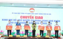 Hà Nội: Chuyển giao hơn 85 tỷ đồng để hỗ trợ 171.000 người gặp khó khăn vì COVID-19