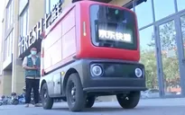 Robot giao hàng ngày càng phổ biến tại Trung Quốc