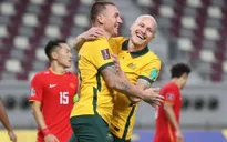 Vòng loại thứ 3 World Cup 2022: Australia thắng đậm ĐT Trung Quốc 3-0 trong trận mở màn
