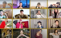 Các nghệ sĩ The Heroes tặng quà những chiến sĩ tuyến đầu chống dịch