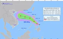 Xuất hiện bão Conson gần Biển Đông