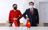 Chủ tịch Quốc hội hội kiến Chủ tịch Hạ viện Indonesia