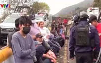 Mexico phát hiện hàng chục người di cư trốn trong xe tải