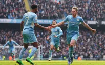 Vòng 22 Ngoại hạng Anh | De Bruyne tỏa sáng, Man City thắng tối thiểu Chelsea