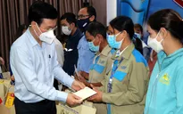 Đồng chí Võ Văn Thưởng thăm và chúc Tết tại Quảng Ngãi