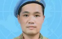 Trung tá Đỗ Anh hi sinh trong thời gian làm nhiệm vụ gìn giữ hòa bình LHQ