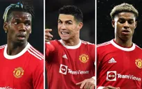 Man Utd nhận tin vui từ Ronaldo, Rashford và Pogba