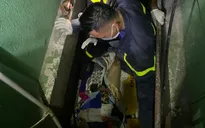 Thang máy khách sạn rơi tự do, cô gái bị thương nặng